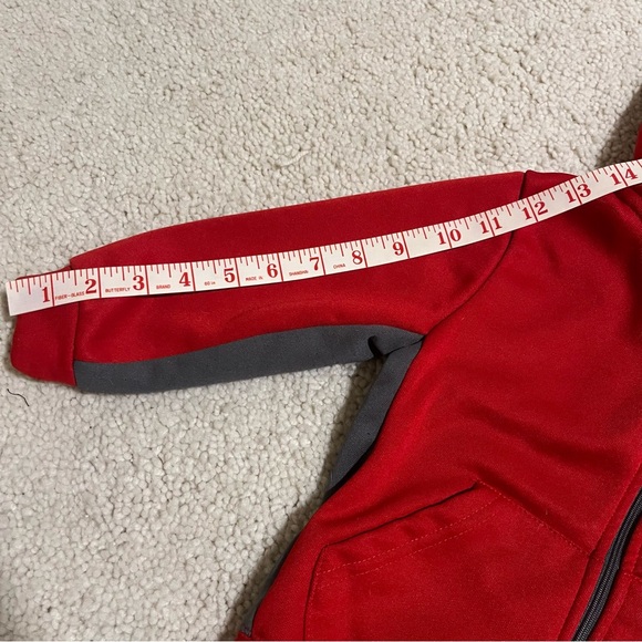 NCAA Ohio State Buckeyes Colosseum Red and Gray Hoodie Size 3T - Picture 8 of 8